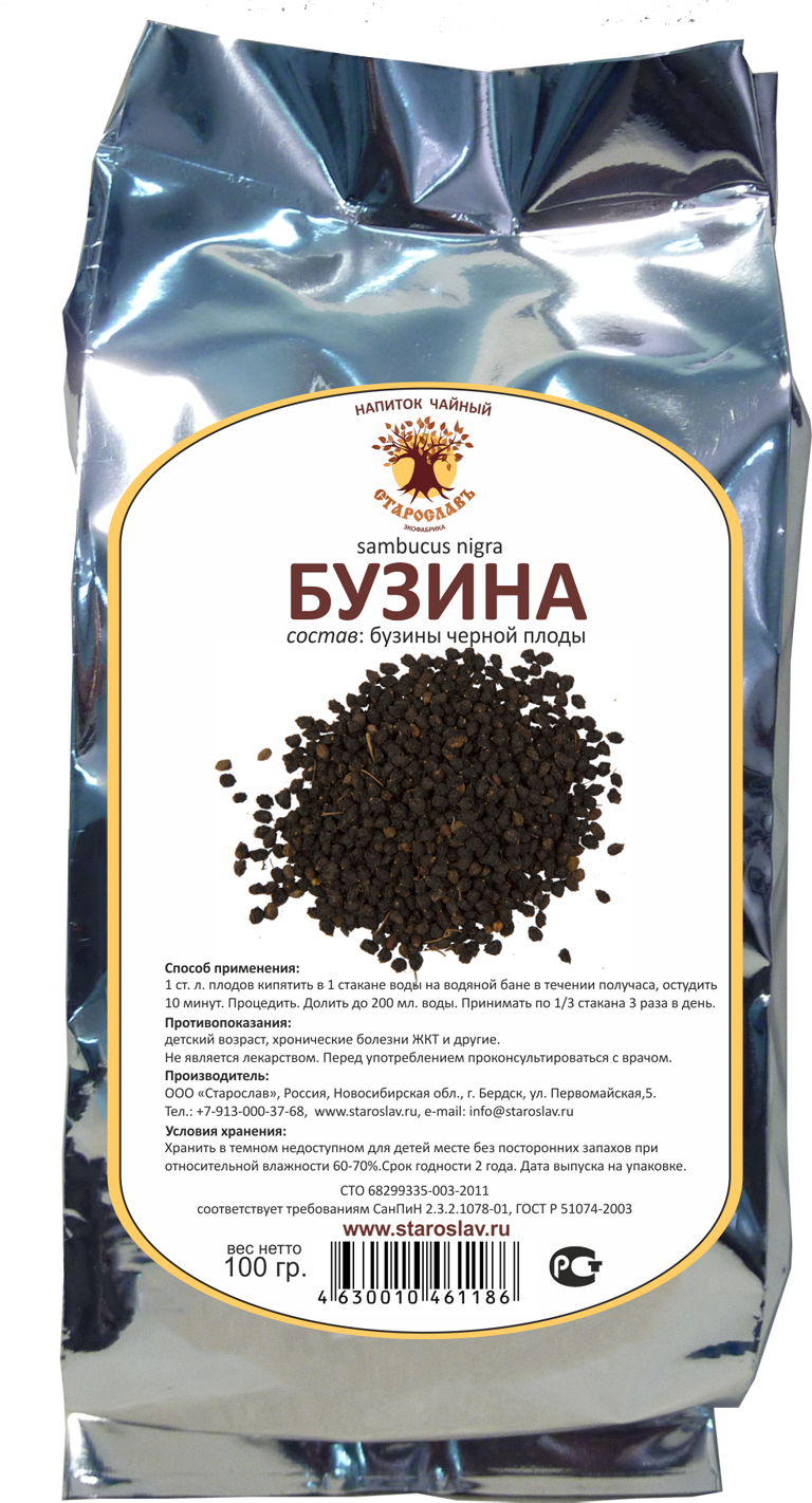 картинки черной бузины